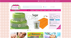 Desktop Screenshot of camilascake.com